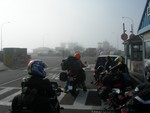 We ran out of road and had to take a ferry