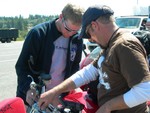 Mikey and dave play with the electrical system